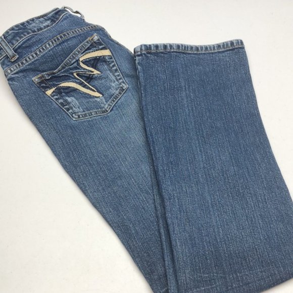 VINTAGE BRODY FLARE BOOT JEANS 27x31 BRODY QUALITY ๐ - Picture 9 of 13